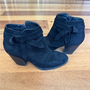 Women’s Black Ankle Booties